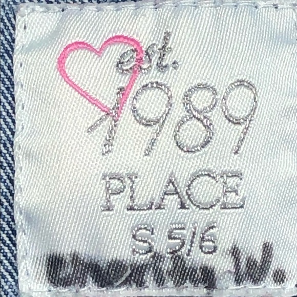 Children’s Place Blue Jean Denim Jacket size 5/6 - Picture 6 of 10
